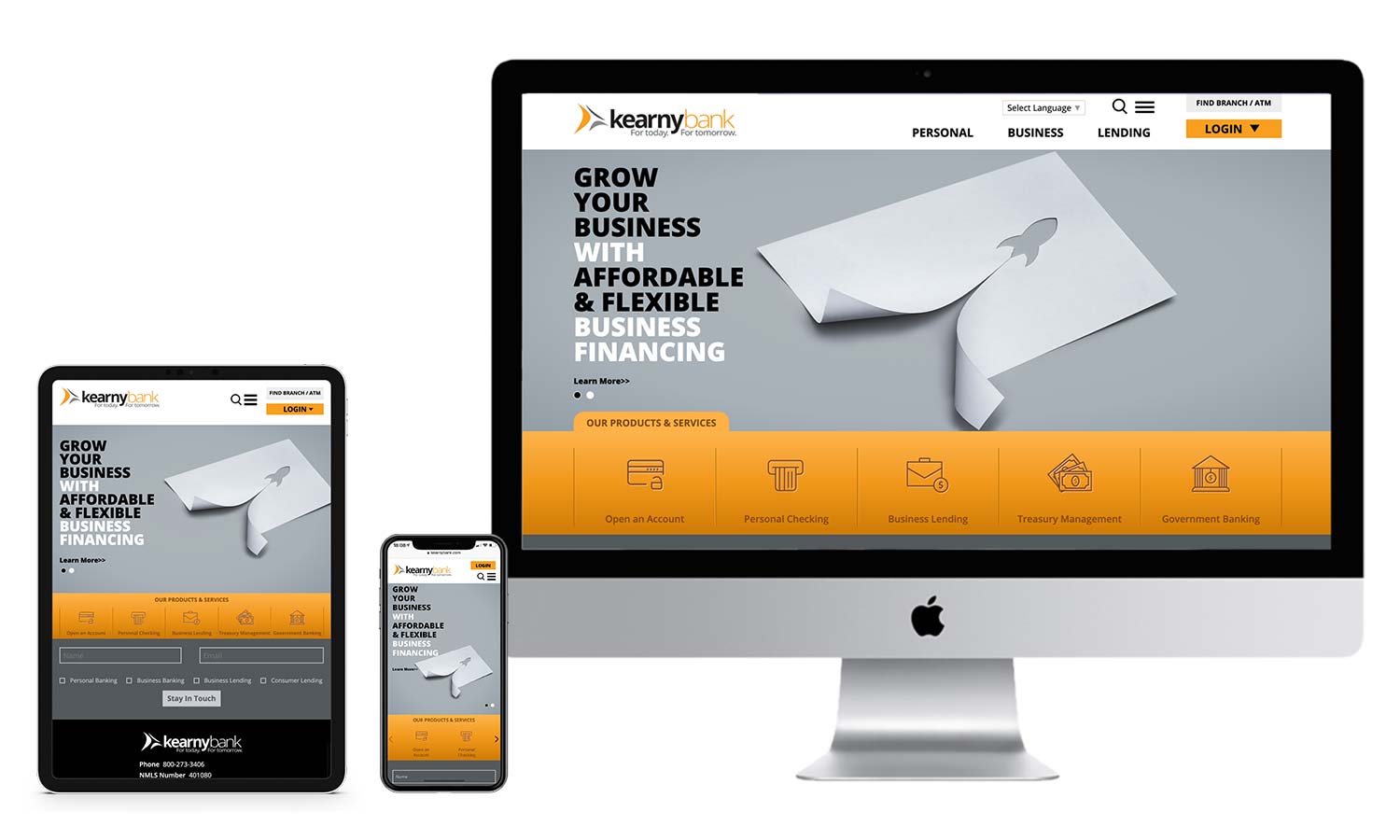 Kearny Bank website